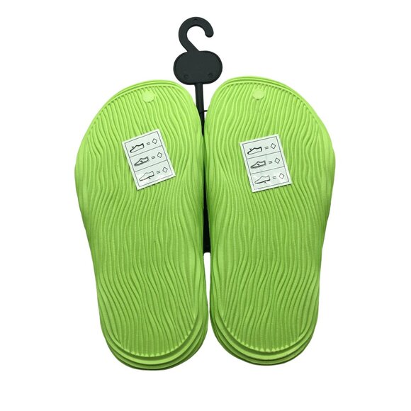 And1 Boys Girls Mirage Sandals Slides Rubber Textured Green 13 - Picture 3 of 4